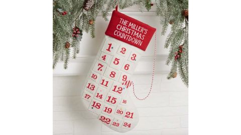 Personalized Countdown Stocking
