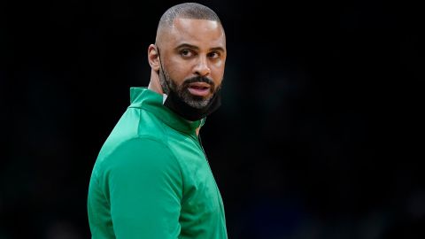 Boston Celtics head coach Ime Udoka joined the organization before last season and his team made it to the NBA Finals.