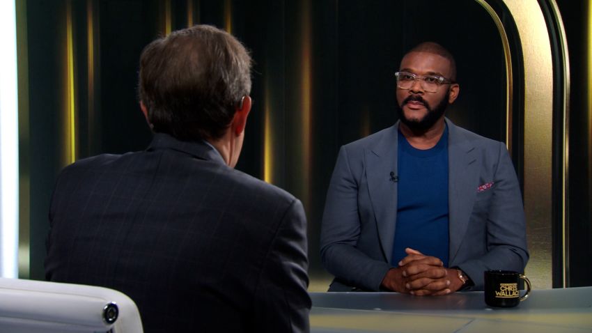 Tyler Perry sits with Chris Wallace for inaugural CNN-HBO Max series.