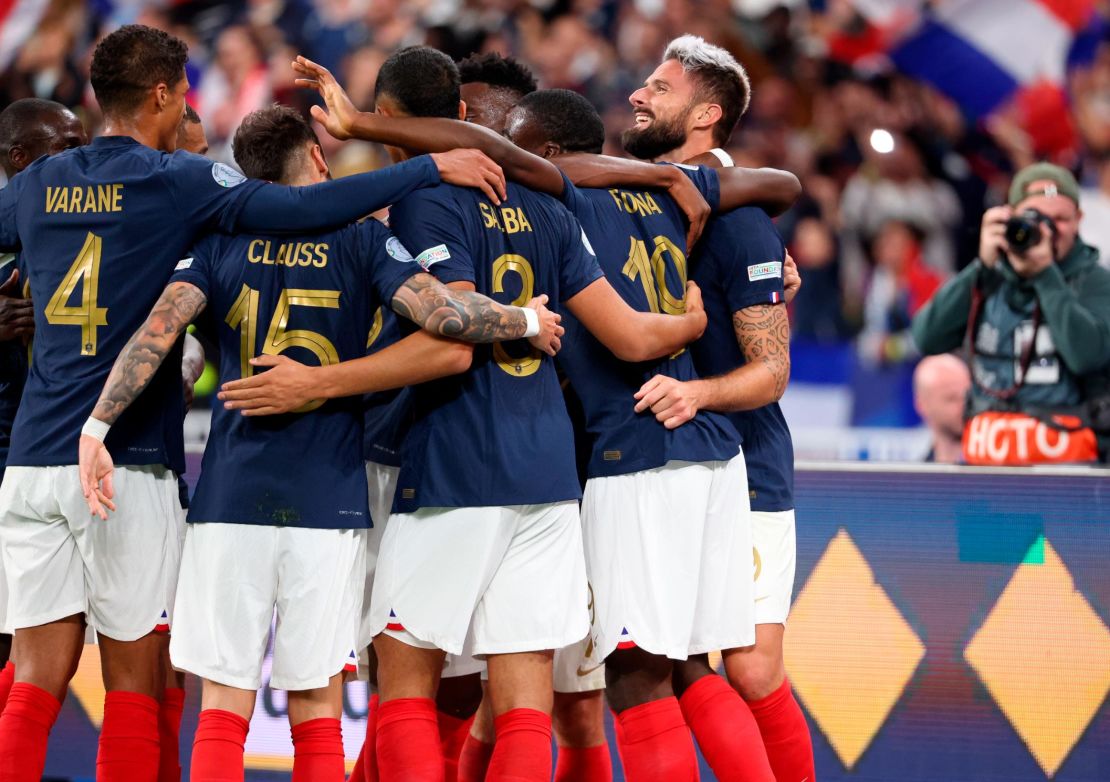 France has over 14 players out with injury, just two months from the start of the World Cup.
