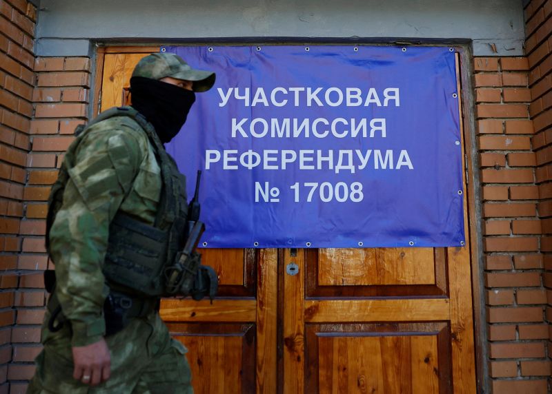 Occupied parts of Ukraine vote on joining Russia in ‘sham’ referendums – CNN