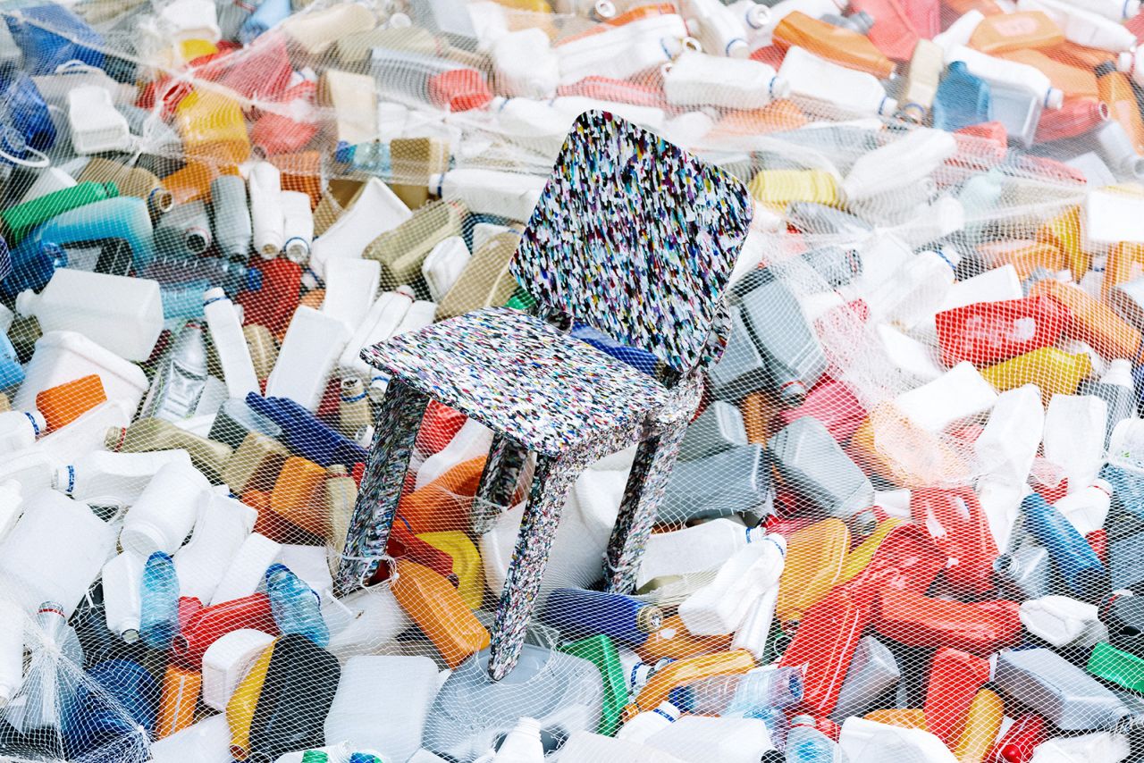 02 singapore design week 2022 Plastic waste furniture