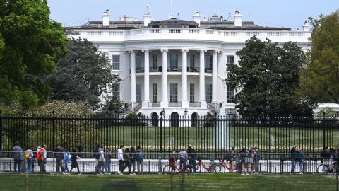 white house exterior FILE