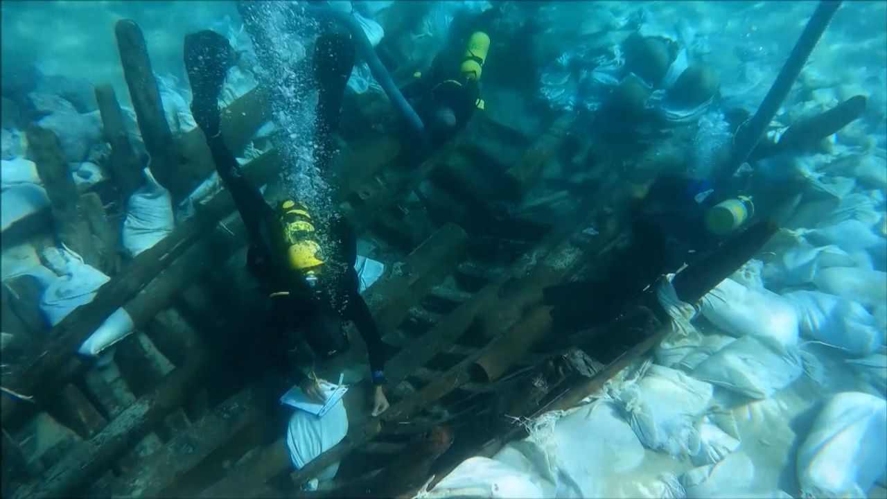 ancient shipwreck israel