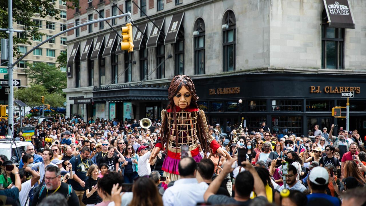 Amanpour Little Amal