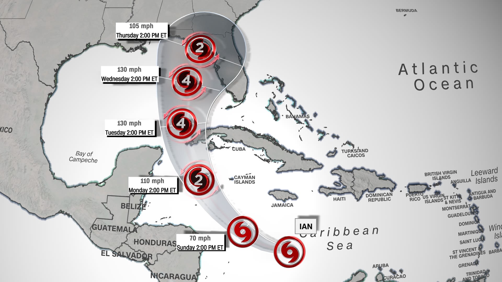 homeland security advisory weather map