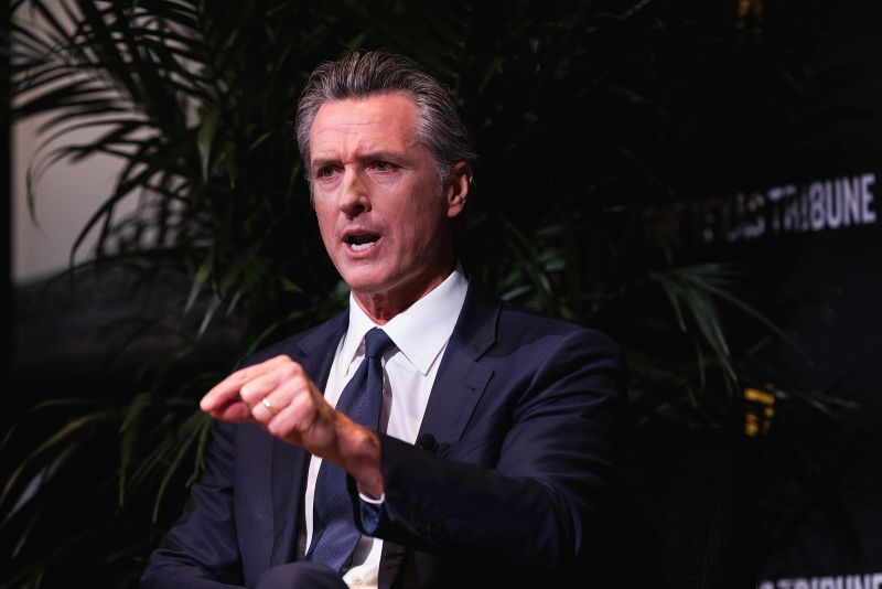 California Governor Gavin Newsom Calls On Democrats To Go On Offense ...