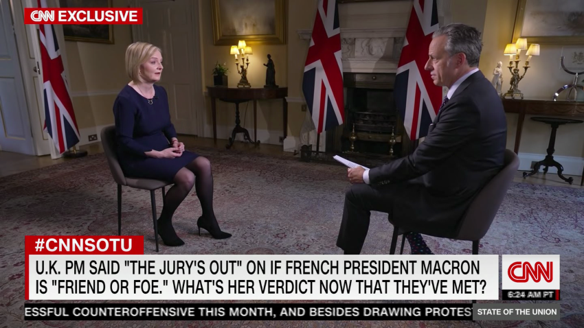 Uk Pm Questioned If Macron Was ‘friend Or Foe What Does She Think Now That Theyve Met Cnn 