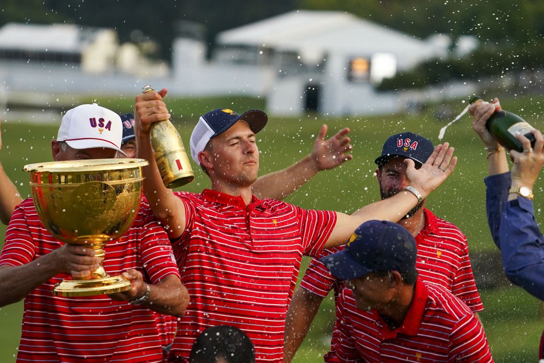 Spieth dazzled at the Presidents Cup in September.