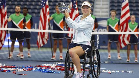 De Groot's win at the 2022 US Open completed her successive Grand Slam tournaments.