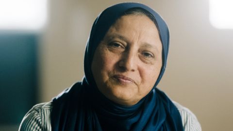 Bibi Bahrami, co-founder of the Muncie Islamic Center.