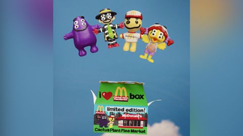 The Adult Happy Meal goes on sale on October 3.