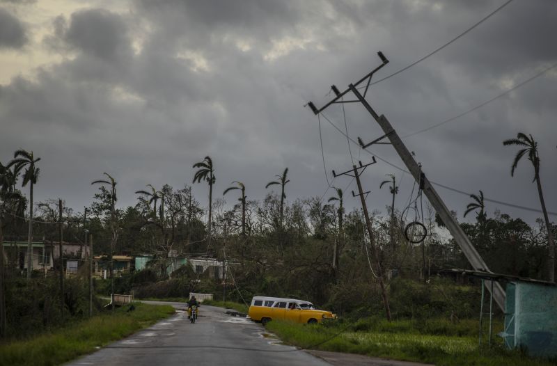 Hurricane Ian leaves Cuba in nationwide blackout | CNN