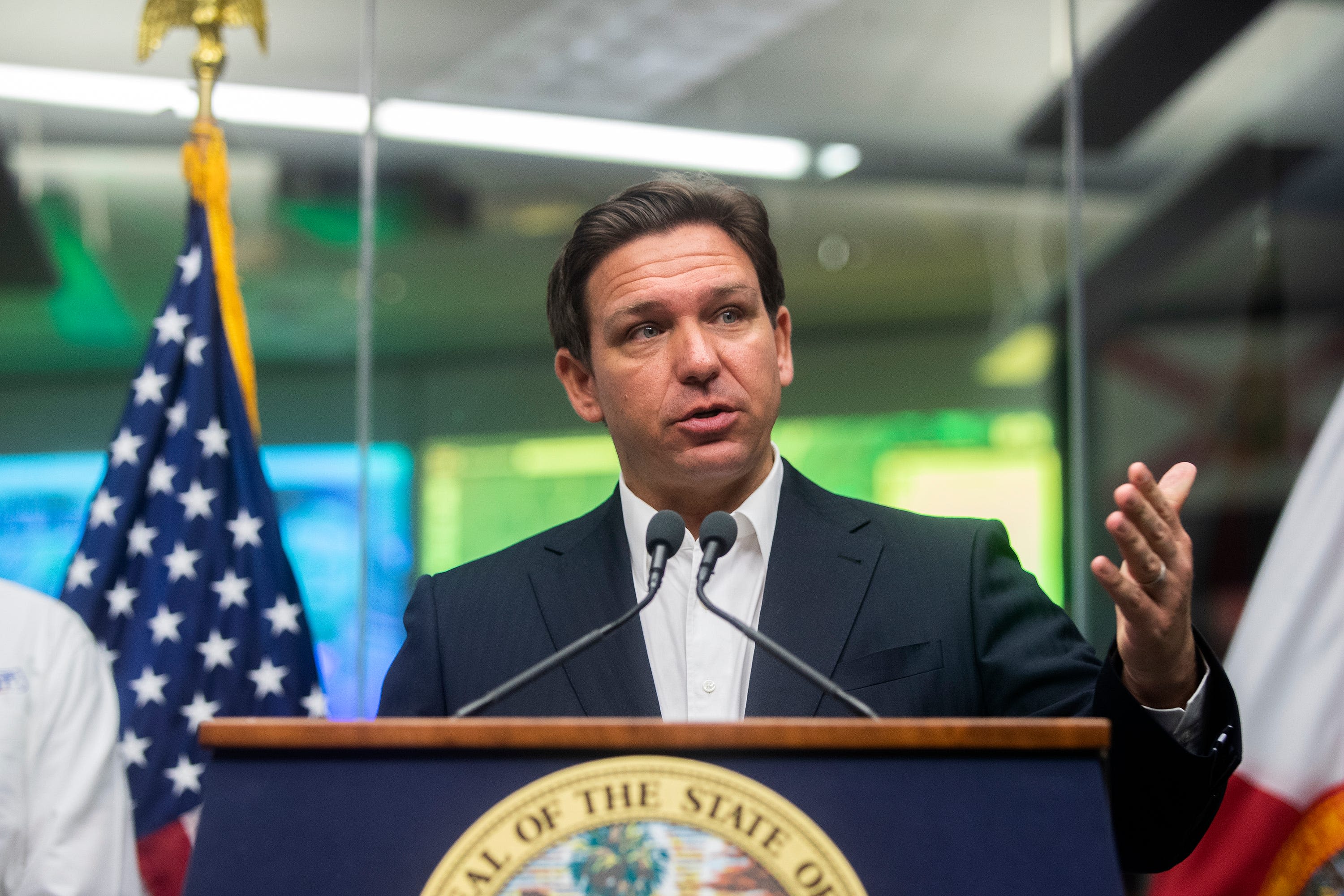 DeSantis declares an emergency with Tropical Storm Ian poised to hit  Florida : NPR