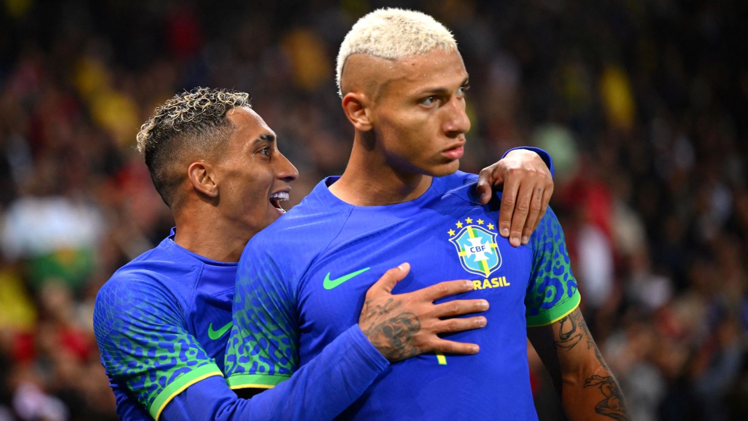 Richarlison's goal put Brazil back into the lead after Tunisia had equalized.