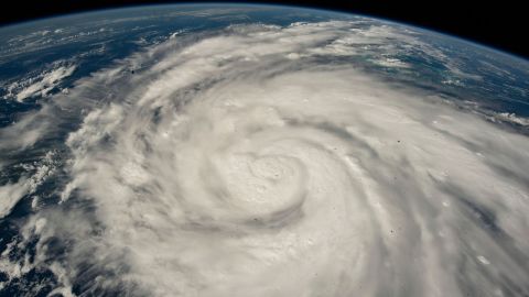 The view of Hurricane Ian from the International Space Station on September 26.