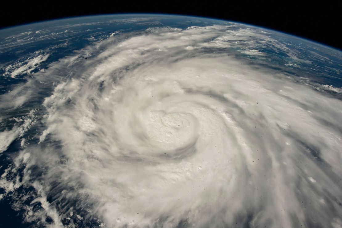 The view of Hurricane Ian from the International Space Station on September 26.