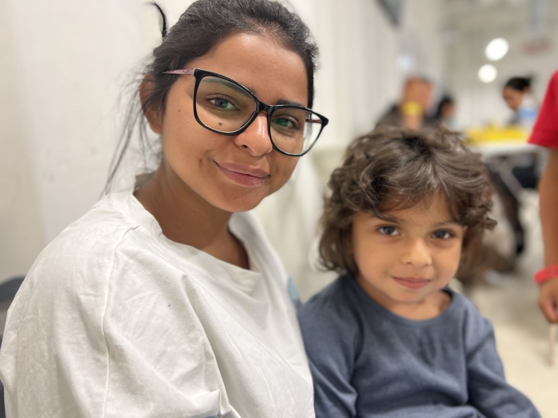 Yensel Castro fled Nicaragua with her 4-year-old daughter Camila. Castro says she's now "in a very complicated situation." 