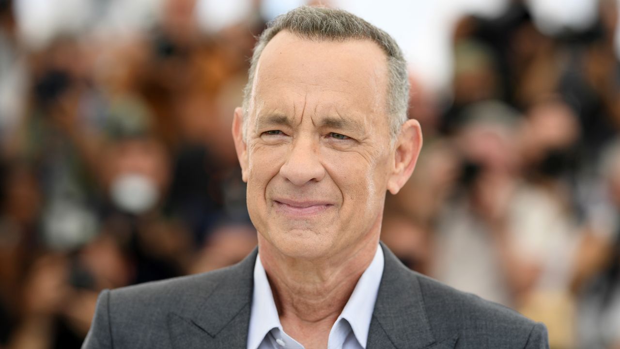 Tom Hanks, here in May, announced he has written a novel that will release next spring.