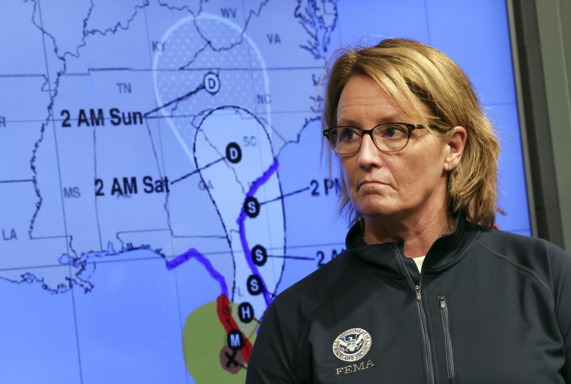 Who is Deanne Criswell, administrator of FEMA?