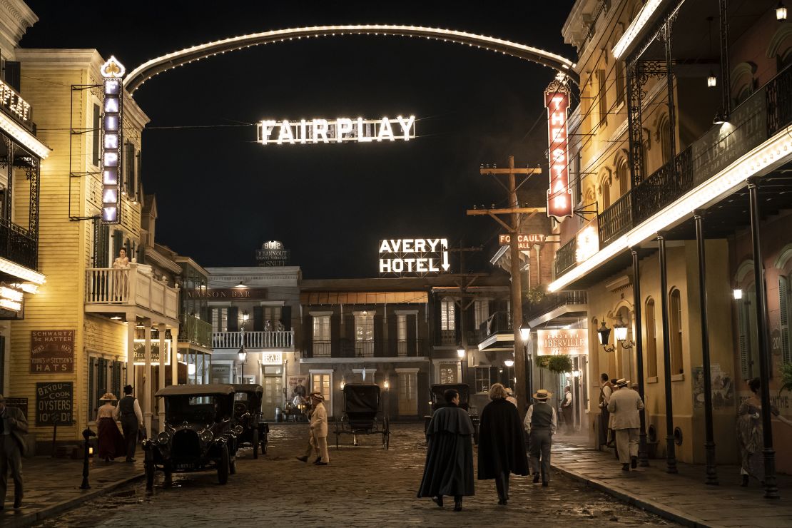 The production filmed in New Orleans, using a mix of real-life locations and newly built sets to immerse viewers in the vampires' world.