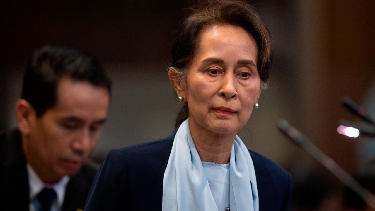 Aung San Suu Kyi in 2019.
