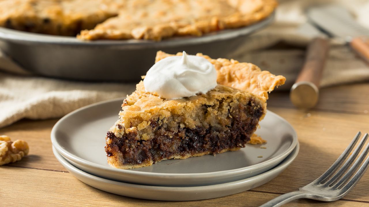 <strong>A certain chocolate-walnut pie, Kentucky.</strong> A Louisville business has the registered trademark on "Derby-Pie®," but home cooks have been known to have a go at the delicious combination.