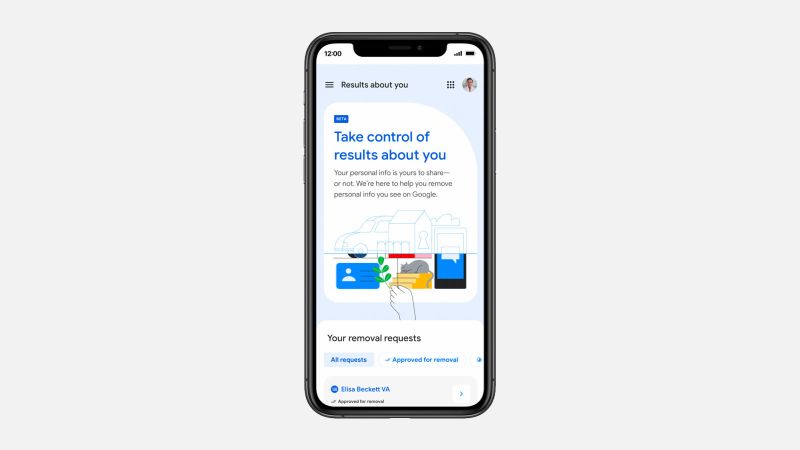 Google rolls out tool for users to request excluding search results that contain private information