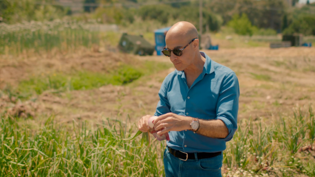 <strong>No tears: </strong>As Stanley Tucci found out, you can eat the onions raw -- and are less likely to cry. 