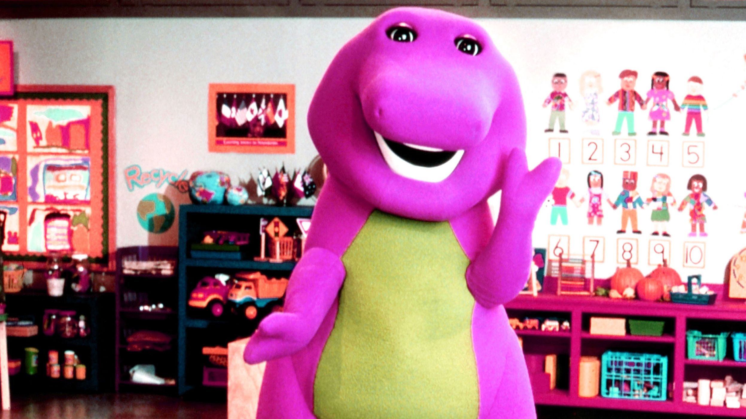 "Barney & Friends" ran from 1992-2009.