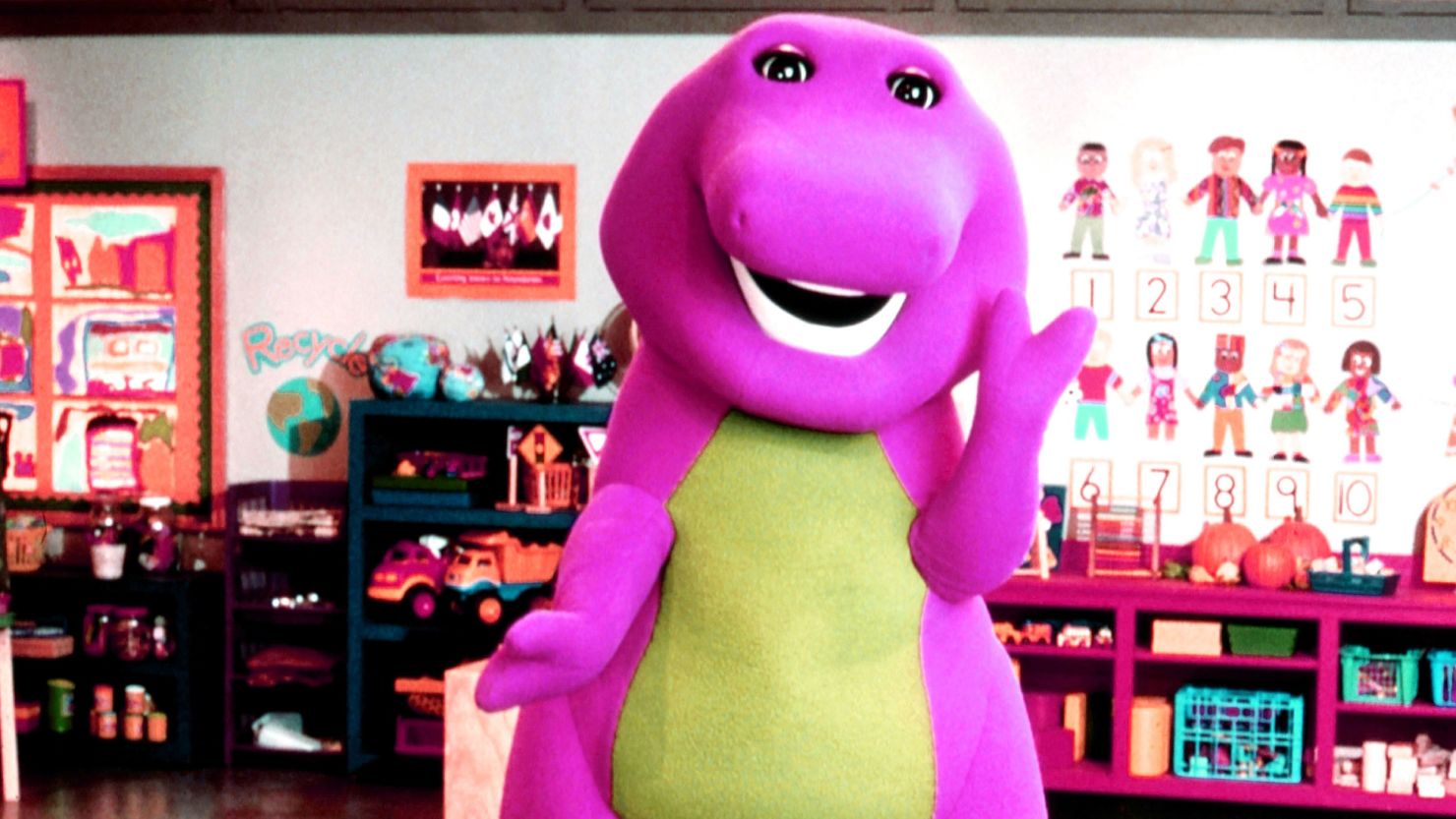 "Barney & Friends" ran from 1992-2009.
