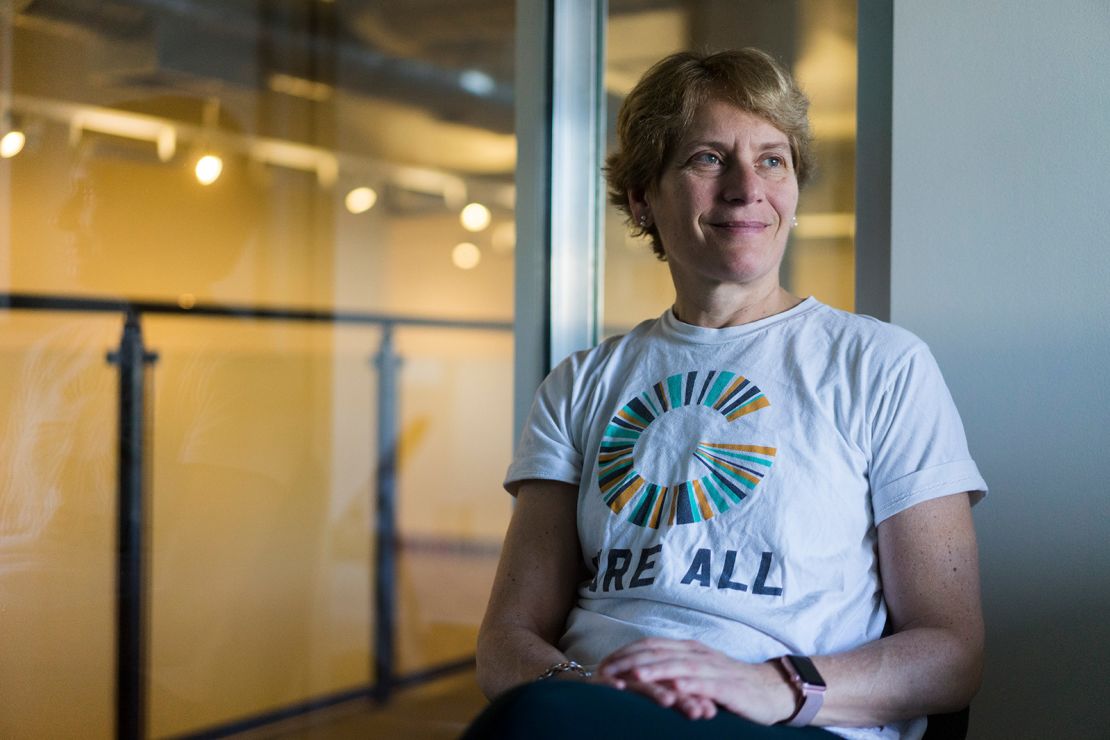 Carolyn Bertozzi, a chemist at Stanford, at the Grace Science headquarters in Menlo Park, Calif., Nov. 17, 2019.