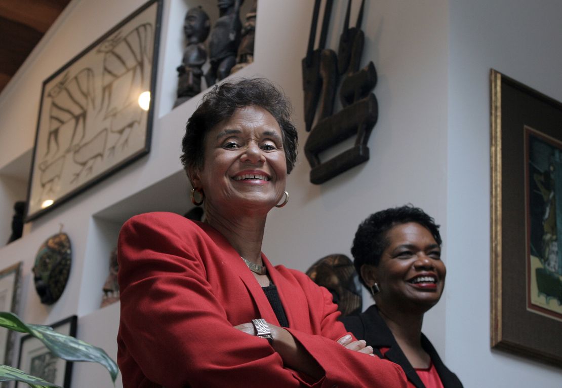The work of Dr. Marilyn Gaston, left, ensured that children are screened for sickle cell disease at birth. 