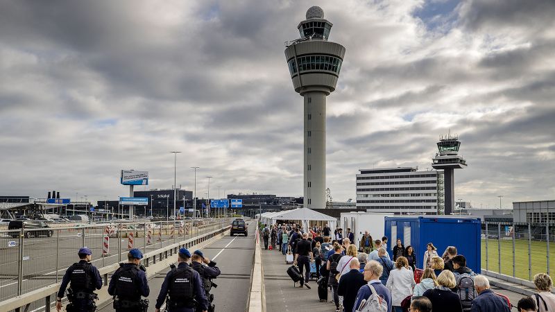 One Of Europe S Busiest Airports To Cap Passengers Through Early 2023 CNN   220929142743 Amsterdam Schiphol Airport 0913 