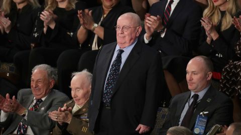 Judah Samet attends the February 5, 2019, State of the Union address as a guest of President Trump at the US Capitol in Washington.