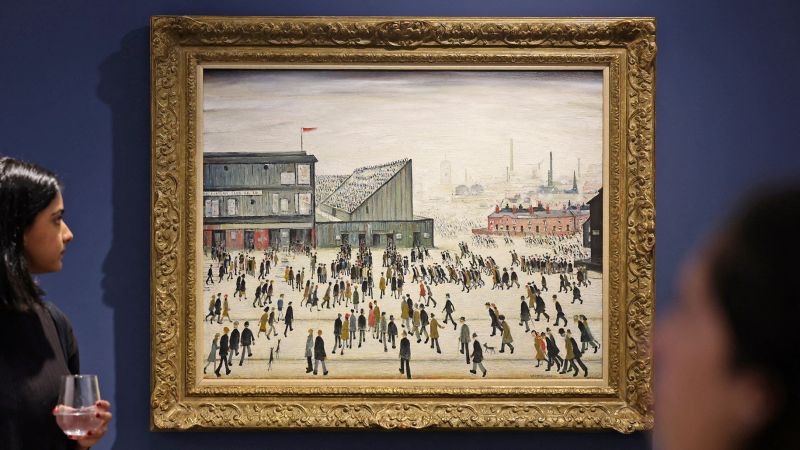 LS Lowry’s ‘Going to the Match’ Faces An Uncertain Future Ahead Of The  Million Auction