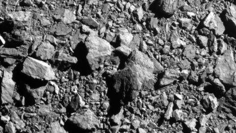 The rocky surface of Dimorphos was the last thing the DART mission spacecraft saw before it crashed into the asteroid.