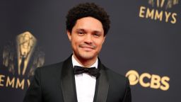 LOS ANGELES, CALIFORNIA - SEPTEMBER 19: Trevor Noah attends the 73rd Primetime Emmy Awards at L.A. LIVE on September 19, 2021 in Los Angeles, California. (Photo by Rich Fury/Getty Images)