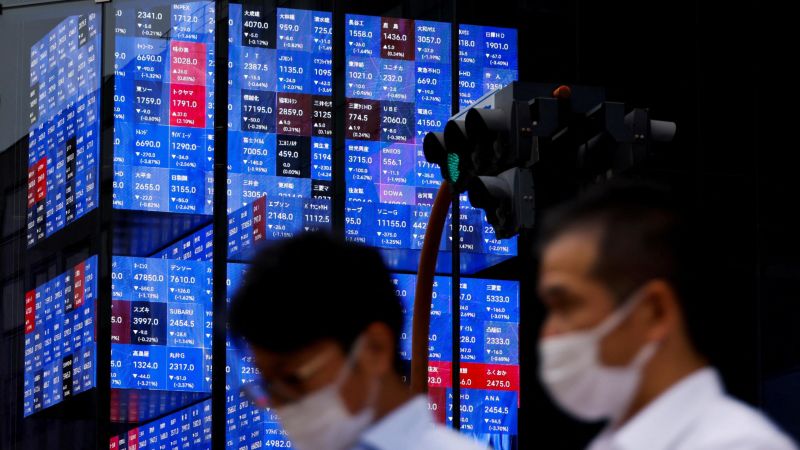 Led by Hong Kong, Asian stocks on track to suffer worst month since Covid began