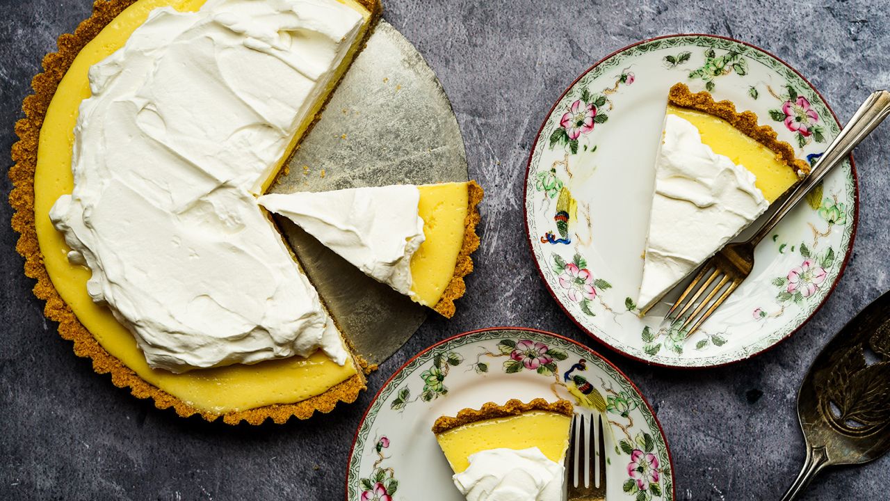 Key lime pie slathered in whipped cream is a Florida go-to.