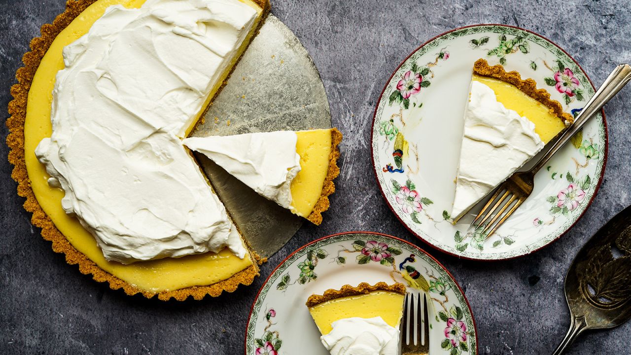 Key lime pie slathered in whipped cream is a Florida go-to.