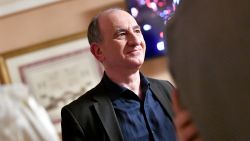 PASADENA, CALIFORNIA - JANUARY 15: Armando Iannucci of 'Avenue 5' poses in the green room during the 2020 Winter Television Critics Association Press Tour at The Langham Huntington, Pasadena on January 15, 2020 in Pasadena, California. 697450 (Photo by Emma McIntyre/Getty Images for WarnerMedia)