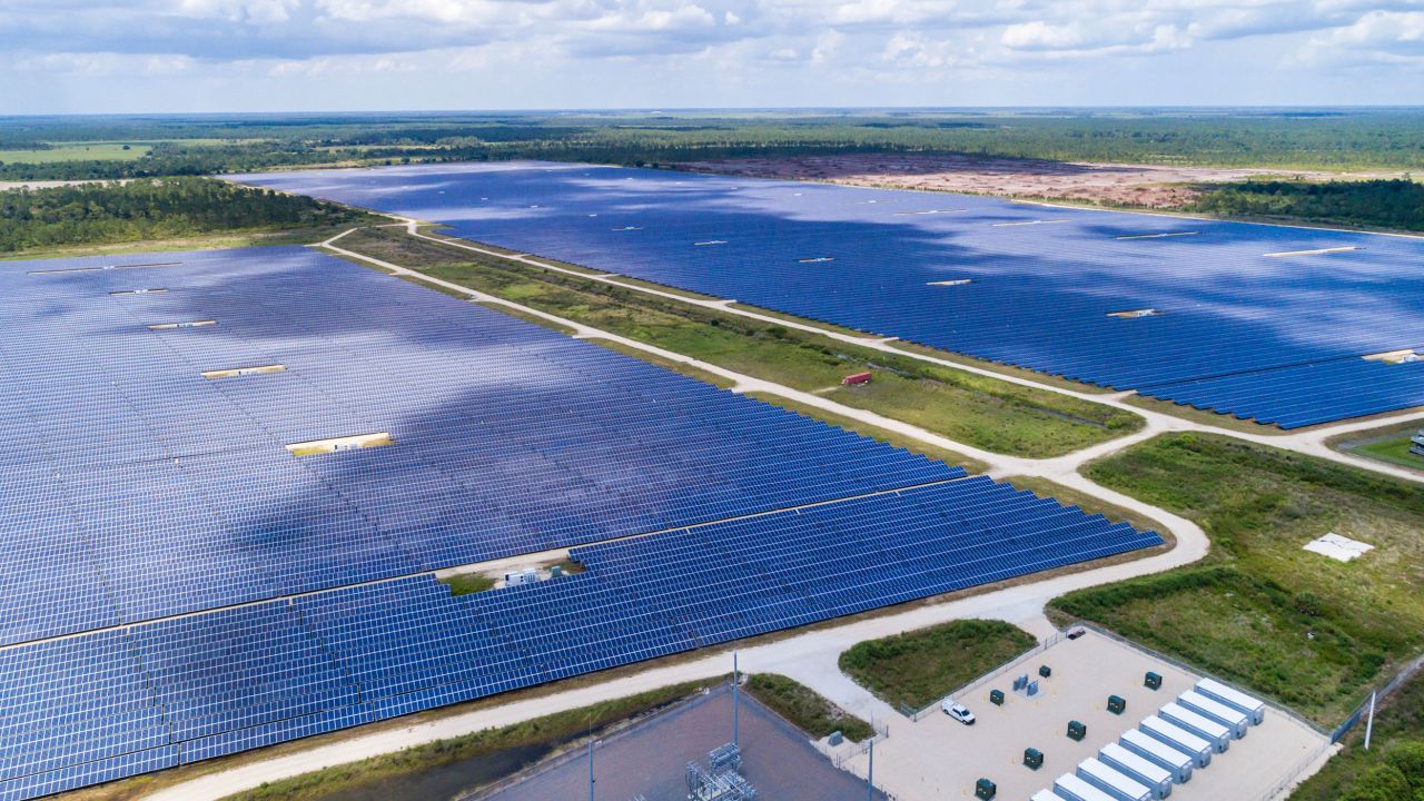 The Babcock Ranch solar array, which is run by Florida Power and Light.