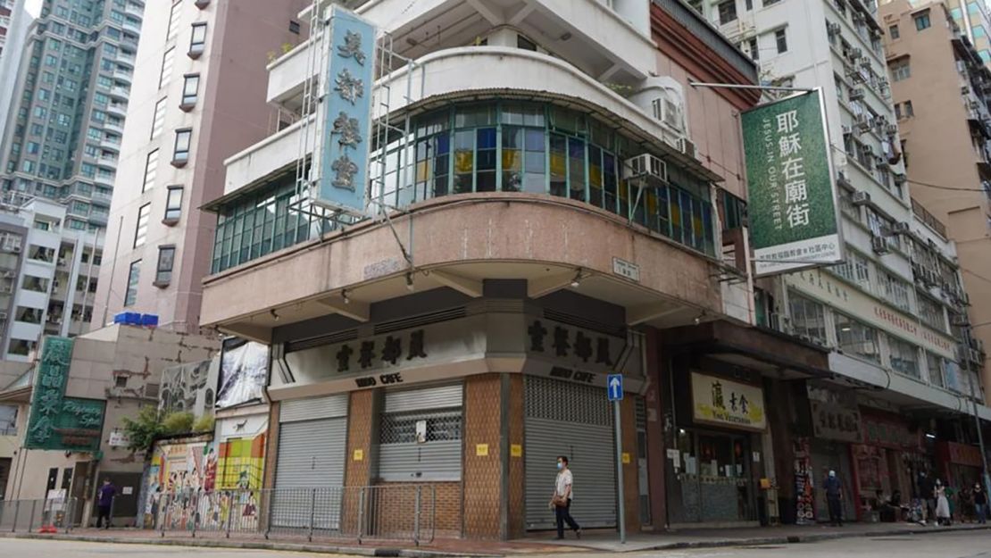 Once-thriving Mido Cafe closed in 2022 after foot traffic came to a standstill.