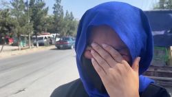 afghan woman crying education center attack abdelaziz