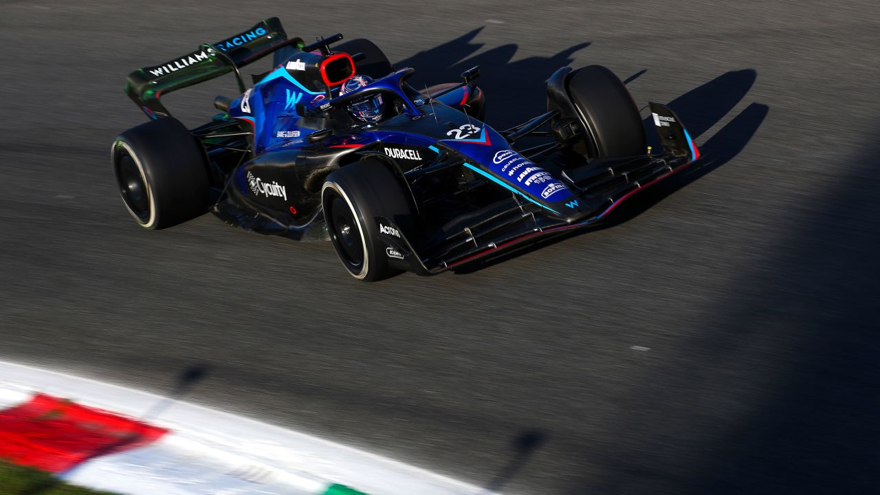 Albon was replaced by reserve driver Nyck de Vries in Italy.
