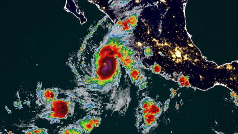 Hurricane Orlene strengthens into Category 3 storm as it heads toward western Mexico