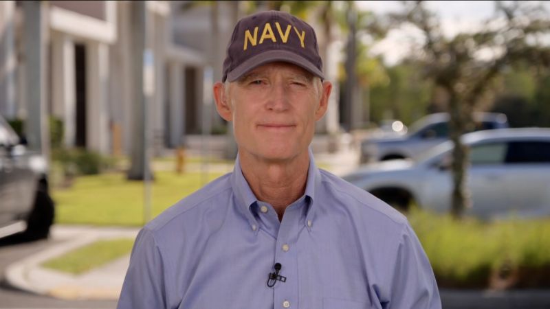 'It's never, ever OK to be a racist,' Rick Scott says when asked about Trump's personal attack on Elaine Chao
