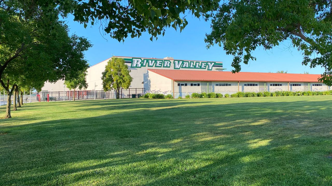 The football team at River Valley High School in California will no longer play the rest of their season after members were filmed staging a mock "slave auction" of Black teammates.