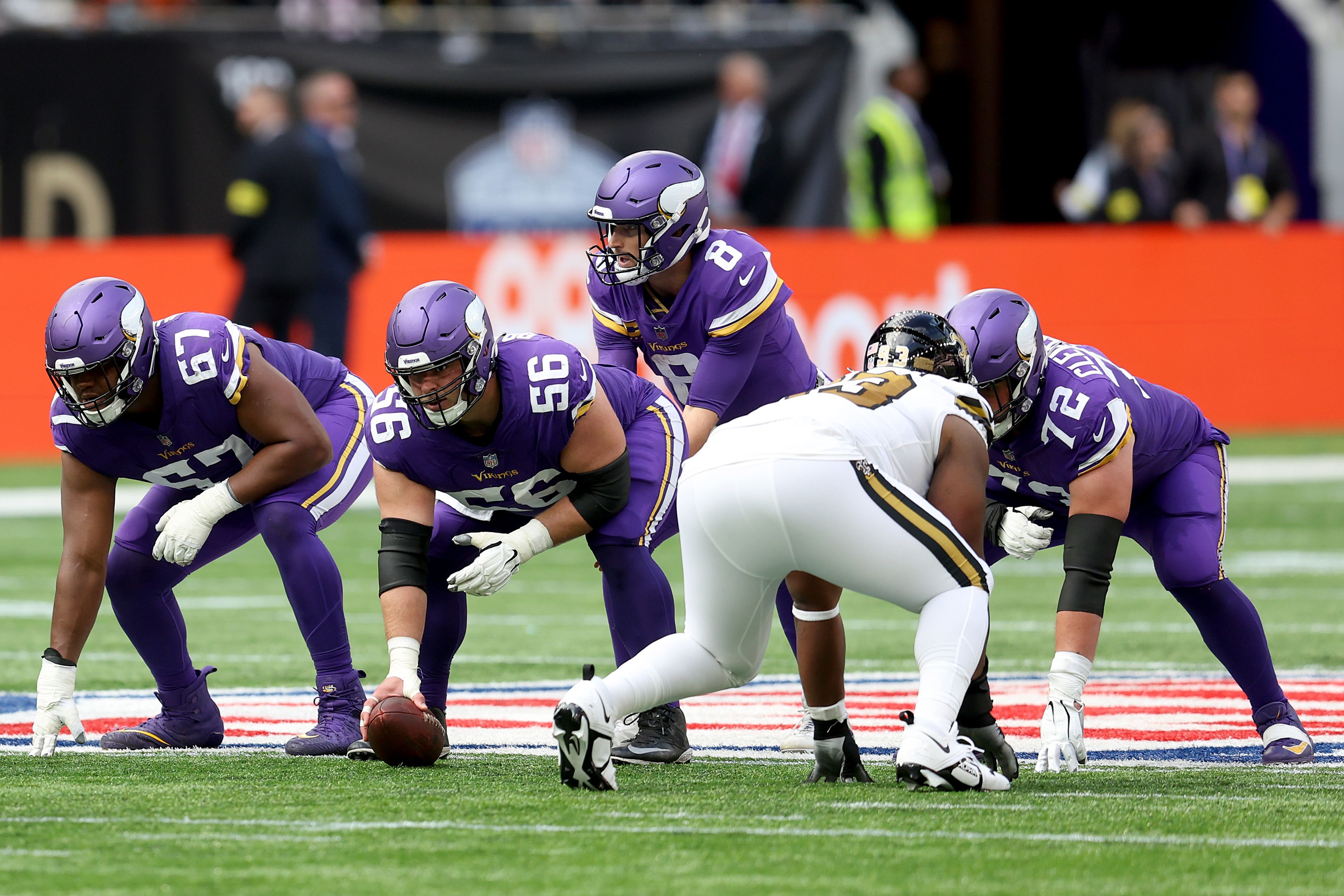 Vikings top Saints 28-25 in NFL's first London game this season